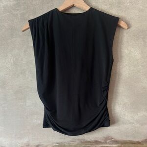 Abercrombie & Fitch Soft Matte Ruched Top